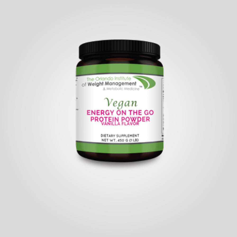 VEGAN Energy on the Go Protein Powder (Delicious Vanilla Flavor)